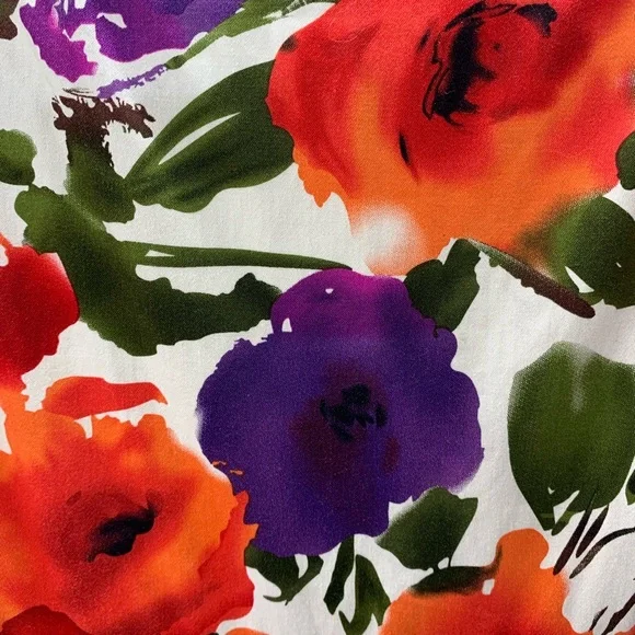 Ralph Lauren Sleeveless Floral Dress Size 2 - Picture 4 of 7